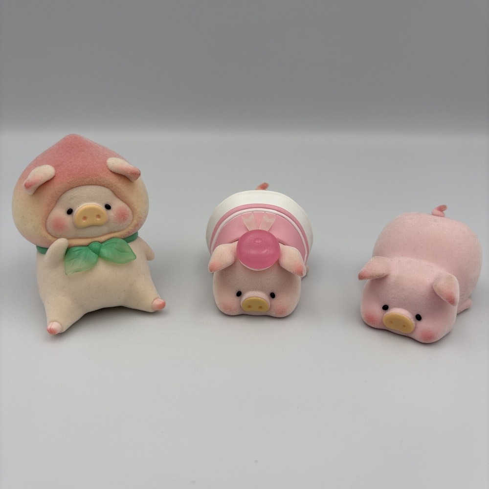 Lulu The Piggy Toyo Cici Story Flocked Secret Peach, Blossom, Getting Tired